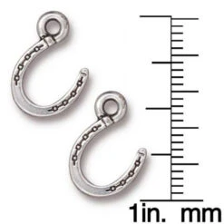 TierraCast Charm, Horseshoe - Antiqued Silver Plated (10 Pieces) -Raspberry shop 13aa36c2c06190a472bed1b88f574e3d7e3554e3 53136.1708592223