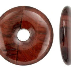 Dakota Stones Red Tiger Eye 40mm Donut Pendant