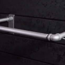 2' Rustic Pipe Hanger - Sandblast