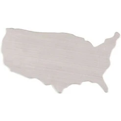 24ga Sterling Silver Blank, United States, 22x37mm (Each)