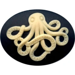 Cameo, Octopus, 40x30mm (12 Pieces)