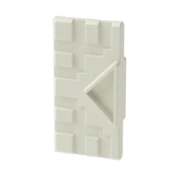 Panel Connectors - CS2W Cream White Middle End & Top Flat/Straight | GOGO Panels