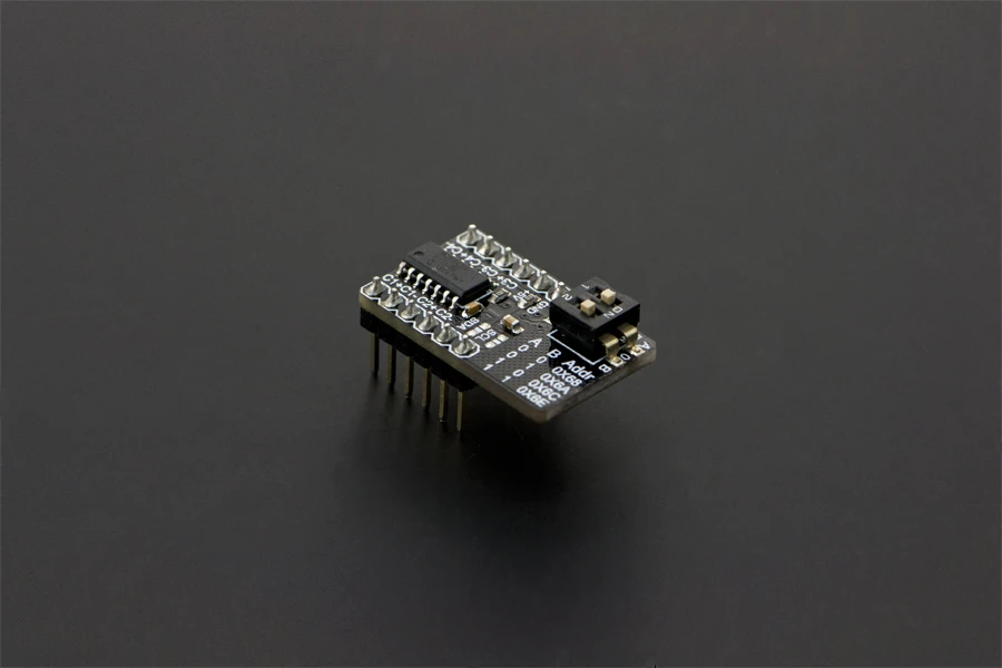 Fermion: MCP3424 18-Bit ADC-4 Channel With Programmable Gain Amplifier For Raspberry Pi (Breakout) 1 Fermion: MCP3424 18-Bit ADC-4 Channel With Programmable Gain Amplifier For Raspberry Pi (Breakout)