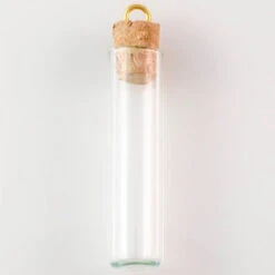 Bottle Charm, Glass Jar, Test Tube (12 Pieces)