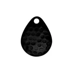 Weave Got Maille Black & Silver Hammered Mermaid Scales, Large (fifty)