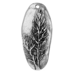 Nunn Design Antique Silver-Plated Pewter Denali Charm