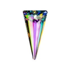 PRESTIGE 6480 39mm Spike Pendant Crystal Vitrail Medium With Protective Coating