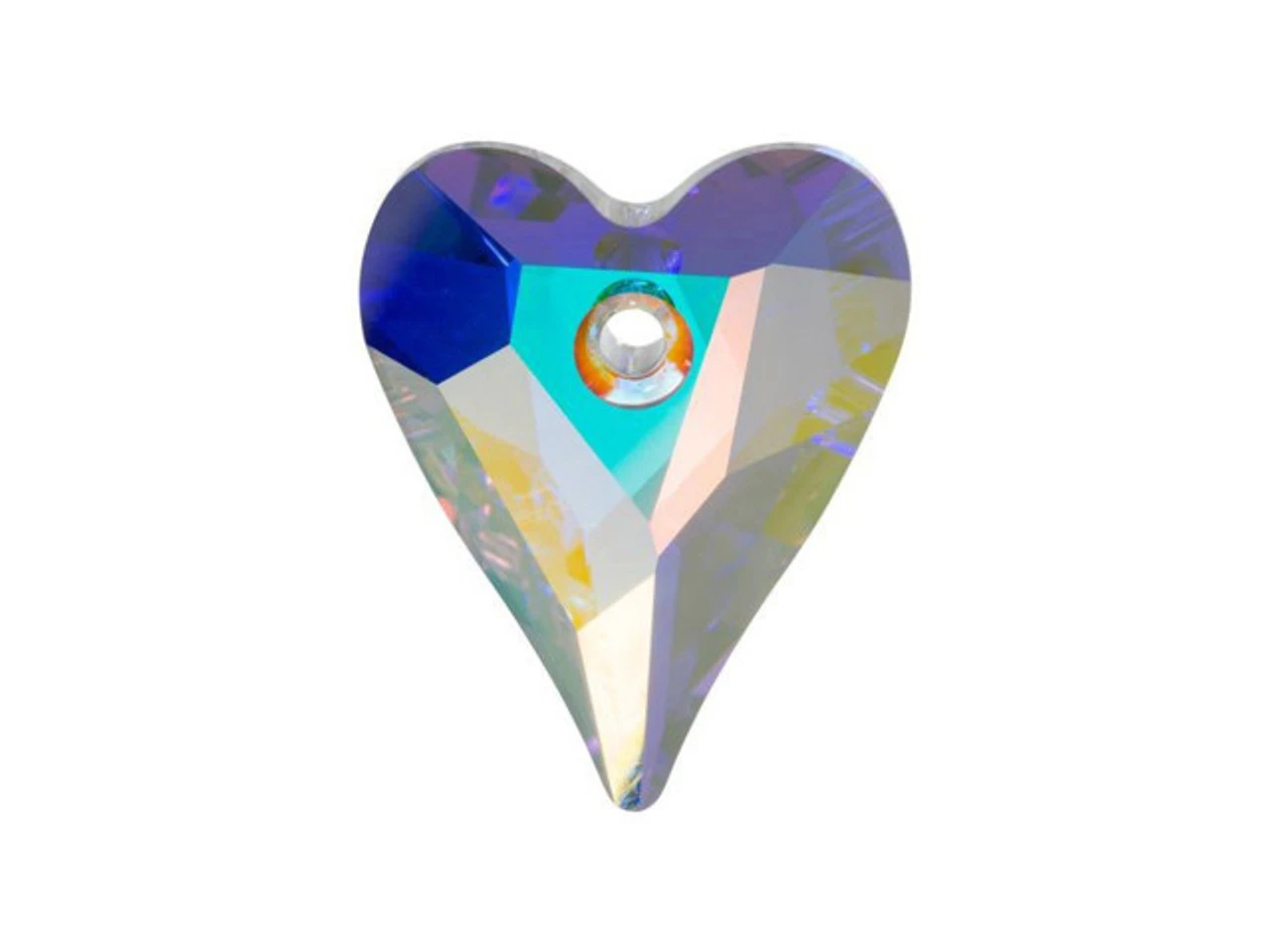 PRESTIGE 6240 12mm Wild Heart Pendant Crystal AB (6 Pieces) 1 PRESTIGE 6240 12mm Wild Heart Pendant Crystal AB (6 Pieces)