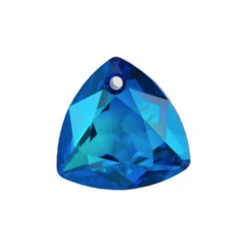 PRESTIGE 6434 14.5mm Trilliant Cut Pendant Crystal Bermuda Blue (3 Pieces)