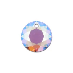 PRESTIGE 6430 14mm Classic Cut Pendant Light Rose Shimmer (3 Pieces)